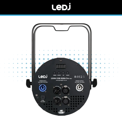 LEDJ 150W COB RGBA LED Par Wash Light