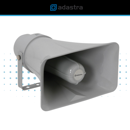 15W 100V Rectangular Horn Speaker for Outdoor PA Systems