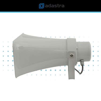15W 100V Rectangular Horn Speaker for Outdoor PA Systems