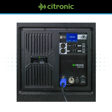 Citronic CORVA-18SA 18" Active Subwoofer