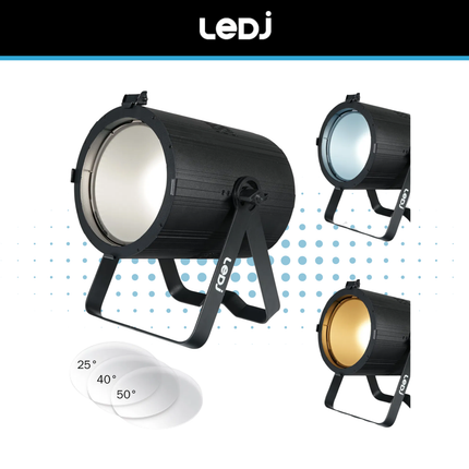 LEDJ 200W COB CW/WW LED Par Wash Light