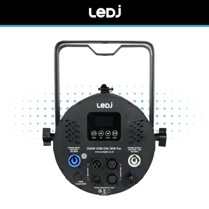 LEDJ 200W COB CW/WW LED Par Wash Light