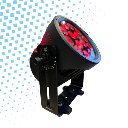 10x Infinity Raccoon P14/4 Outdoor Rated LED Par Cans - Used