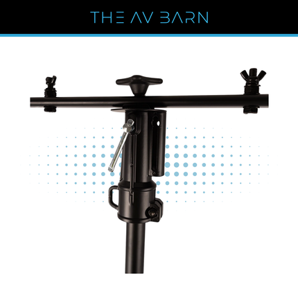 3 Section Lighting Tripod Stand - Black