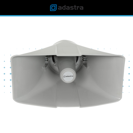 Adastra Indoor & Outdoor 100V PA System with Horn and Wall Speakers