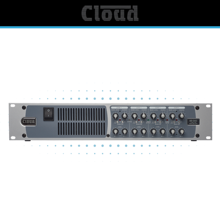 Cloud Four-Zone High-Power Background Music System with 6” Ceiling Speakers