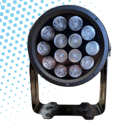 10x Infinity Raccoon P14/4 Outdoor Rated LED Par Cans - Used