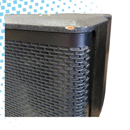 4x DAP XI-8 Black Loudspeakers with Brackets - Used