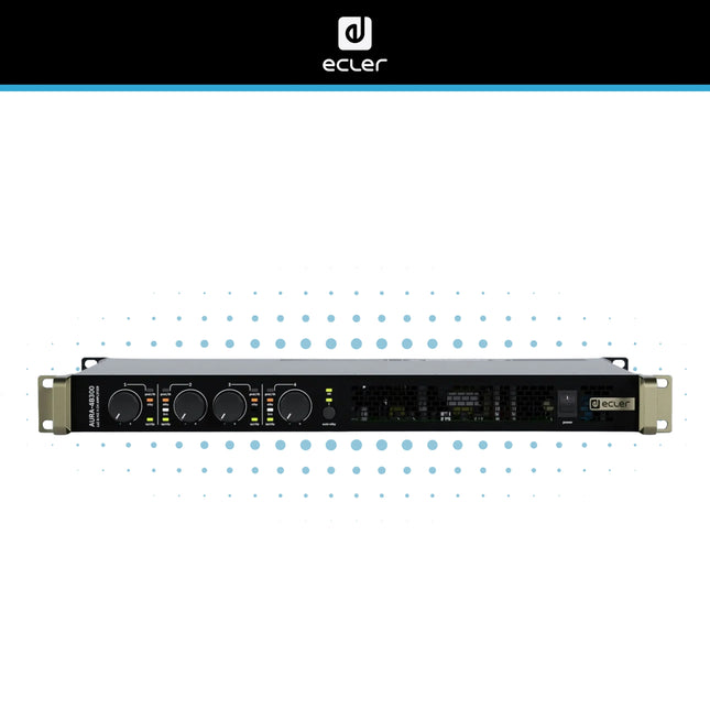 Ecler AURA-4B300 Commercial Amplifier