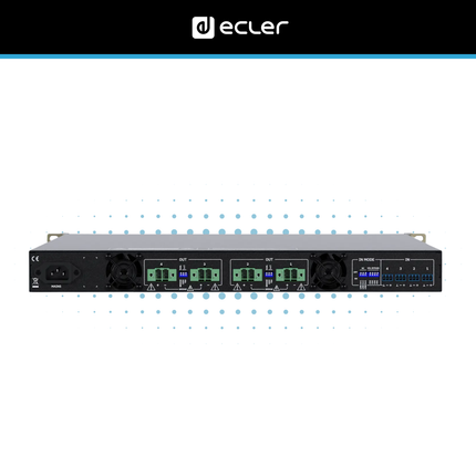 Ecler AURA-4B600 Amplifier