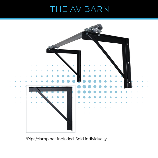 Heavy Duty Lighting Bar Wall Bracket - Individual