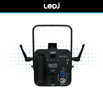 LEDJ Artisan 1000 RGBA 100W LED Fresnel