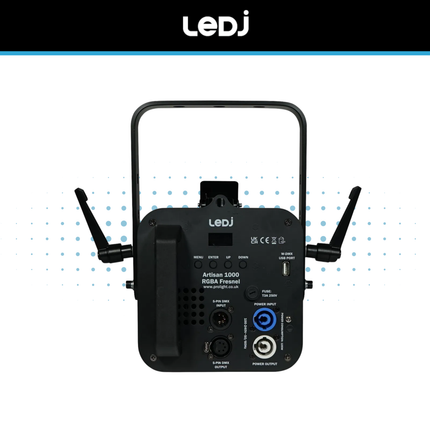 LEDJ Artisan 1000WW Warm White 100W LED Fresnel