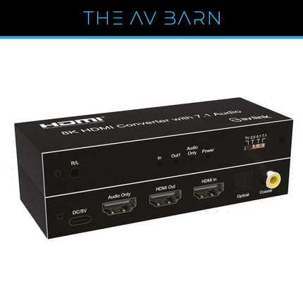 AV:Link 8K HDMI Audio Extractor