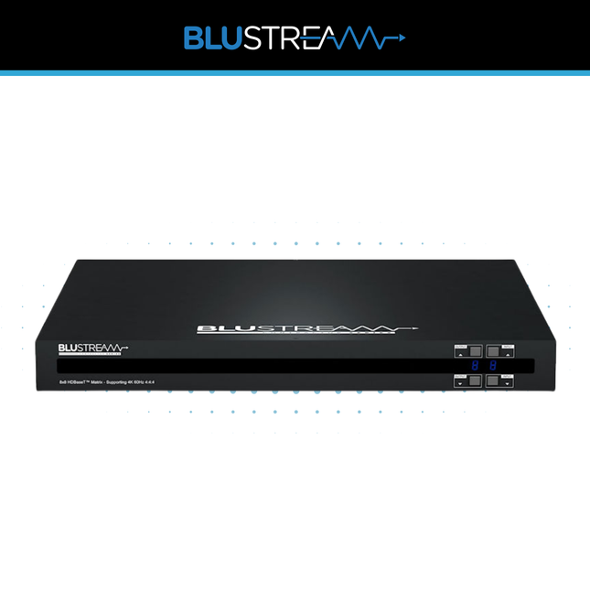 Blustream C88CS Contractor 8x8 HDBaseT Matrix
