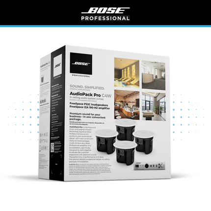 Bose AudioPack Pro C4W Commercial Background Music Kit