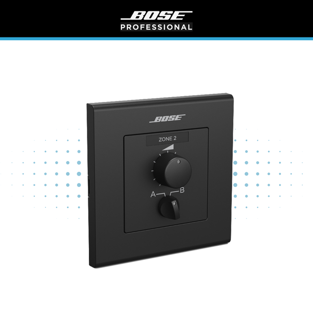 Bose ControlCenter CC-2 Zone Controller Wall Volume and Source Control