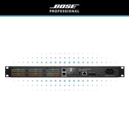 Bose ControlSpace EX-1280 DSP Audio Processor with Dante 64x64 and AmpLink