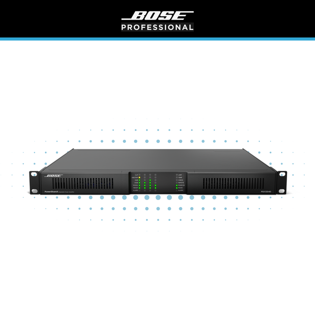 Bose PowerShareX PSX1204D Amplifier with DSP & Dante