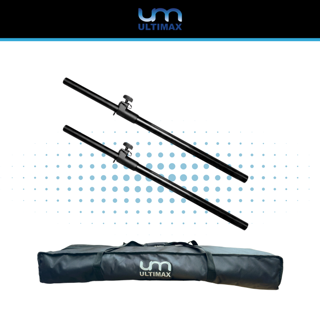 Telescopic Speaker Pole & Bag Kit