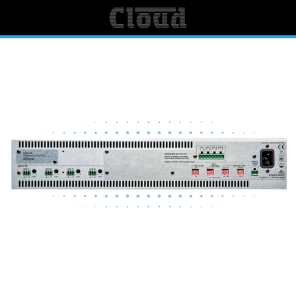 Cloud High-Capacity Audio Expansion Kit – 16 × CS-S6 Wall Speakers with CA4250 Amplifier