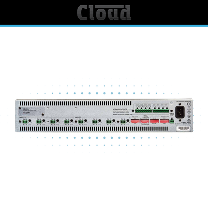Cloud Eight-Zone Industrial Audio System with Paging & Centralised Volume Control