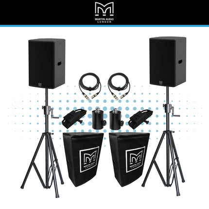 Martin Audio CDD LIVE 12 Powered PA System Kit