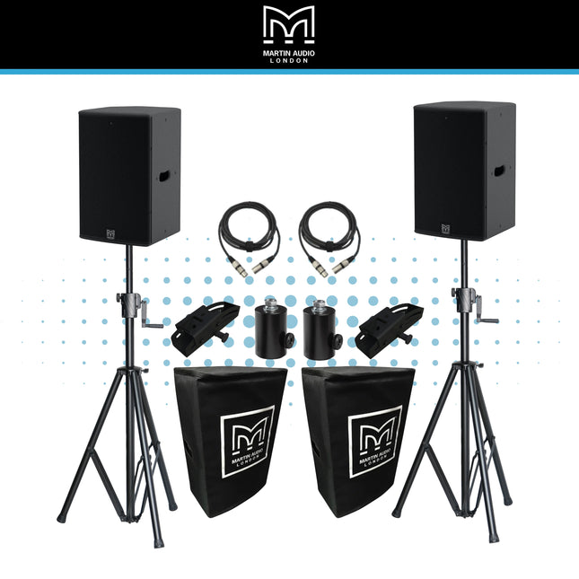 Martin Audio CDD LIVE 12 Powered PA System Kit