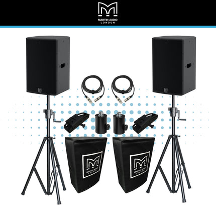Martin Audio CDD LIVE 15 Powered PA System Kit