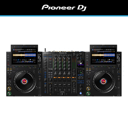 AlphaTheta CDJ-3000X and Pioneer DJ DJM-A9 Professional Club DJ System
