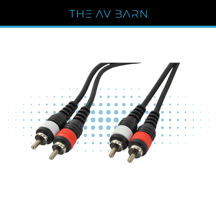 2x RCA Phono to 2x RCA Phono Lead