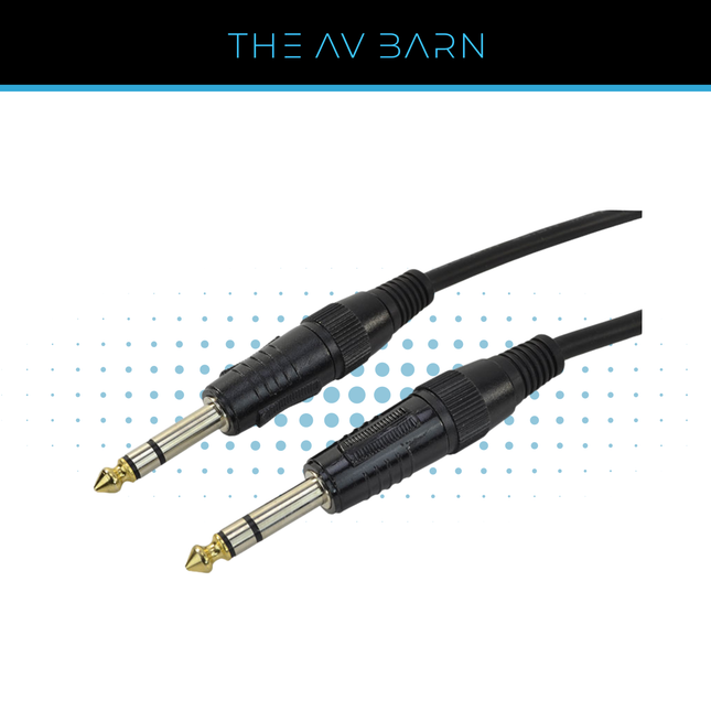 1/4" to 1/4" Stereo Jack Lead