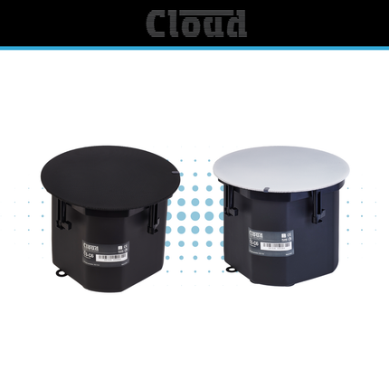 Cloud Dual-Zone Background Music System with 6” Ceiling Speakers & Bluetooth