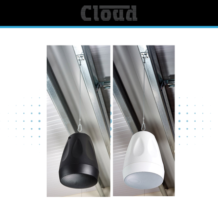 Cloud CVS-P62T Contractor Series Pendant Speaker – Black or White
