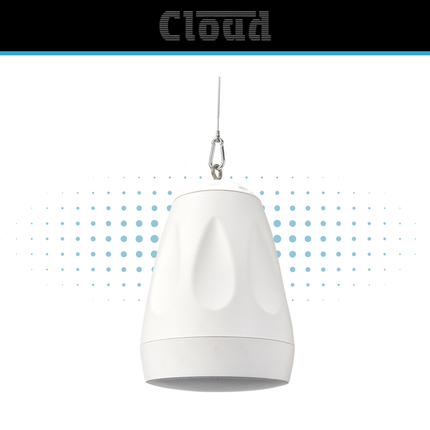 Cloud CVS-P62T Contractor Series Pendant Speaker – Black or White