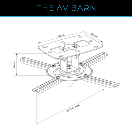 Ceiling Projector Bracket