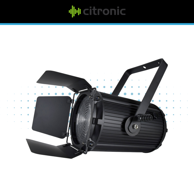 MFZ100-W Mini Fresnel Zoom LED Stage Light (CW/WW LED)