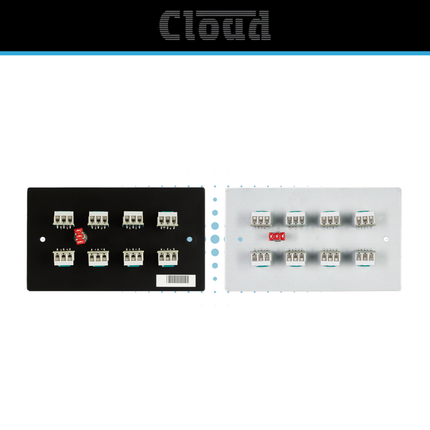 Cloud RL-1x8 8-Zone Remote Volume Controller with Mute – Black or White