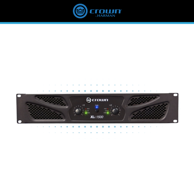 Crown XLi 1500 2-Channel Power Amplifier