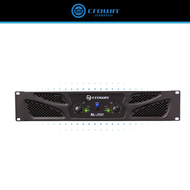 Crown XLi 2500 2-Channel Power Amplifier