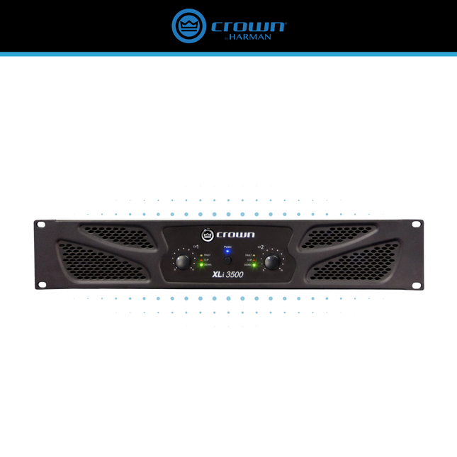 Crown XLi 3500 2-Channel Power Amplifier