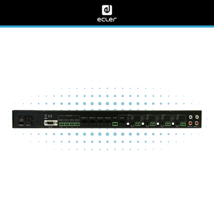 Ecler DAM614 6x4 Digital Matrix Mixer