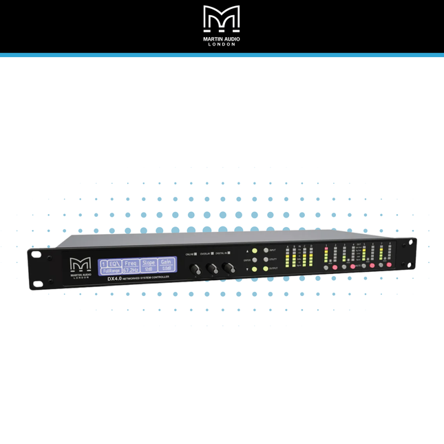 Martin Audio 4.0 Dante Audio Processor