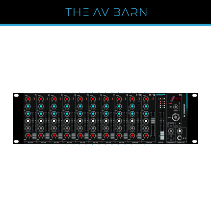 NewHank Drivemate FX 12 Channel Rack Mount Mixer