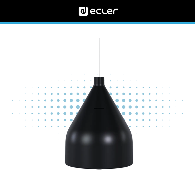Ecler DROP6i 6.5-Inch 2-Way Pendant Speaker with 70/100V Transformer