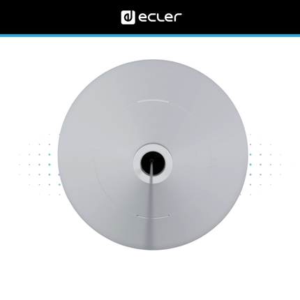 Ecler DROP6i 6.5-Inch 2-Way Pendant Speaker with 70/100V Transformer