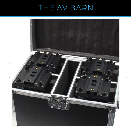 4 Way Fusion Moving Head Flight Case