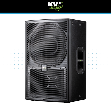 KV2 Audio EX15 15" 3-Way Active Full-Range Loudspeaker with Tri-Amplified 1000W Power