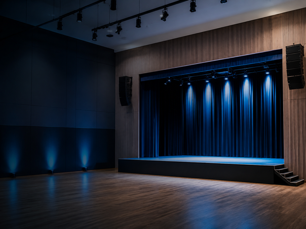 Banner image for: <h2>School Audio & Stage Lighting</h2>