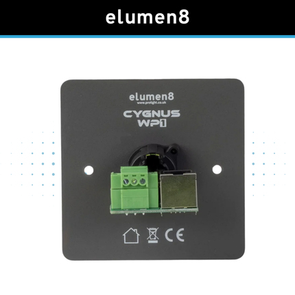 Elumen8 Cygnus WP1 DMX Wall Plate